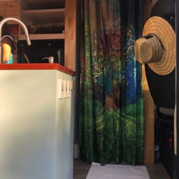 Crystal Van Build - shower 