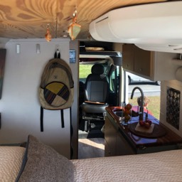 Crystal Van Build - Kitchen Interior
