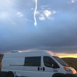 Crystal Van visits Choco Canyon, New Mexico 